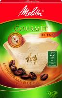 Фильтры для кофеварок Melitta GOURMET intense №4 коричневые 2 зоны 80 штук