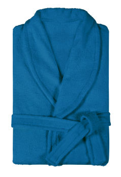 Халат махровый Синий размер 44-46