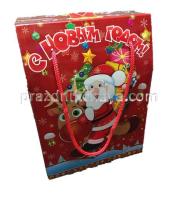 Коробка для подарков Весёлый Дед Мороз 0,8 кг картон