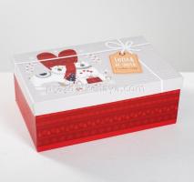 Коробка новогодняя подарочная Почта 26*17*10 см