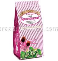 Чай Краснодарский Эхинацея-липа чёрный 100 грамм