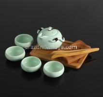 Набор для чайной церемонии Тясицу зеленый 8 предметов