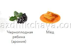 Фитомёд с черноплодной рябиной 230 грамм