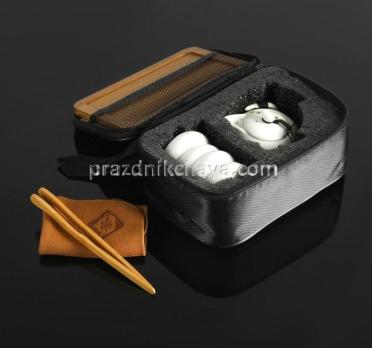 Набор для чайной церемонии Тясицу белый 8 предметов