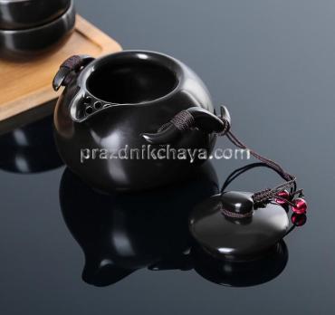 Набор для чайной церемонии Тясицу коричневый 8 предметов