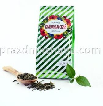 Чай Краснодарский зелёный отборный 75 грамм