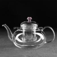 Чайник стеклянный Валенсия с розой 800 мл