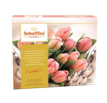 Чай SebasTea Фестиваль-8 ассорти 60 пакетов