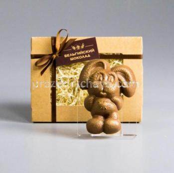 Шоколадная фигура Зайка 80 грамм