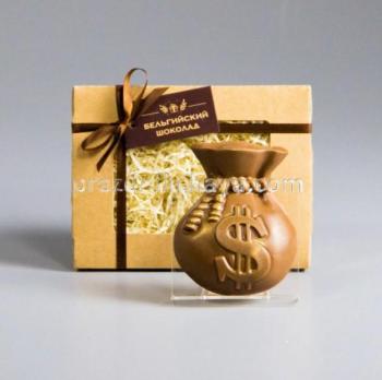 Шоколадная фигура Мешок Долларов 80 грамм
