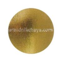 Подложка круг золото диаметр 22 см